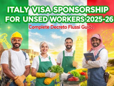Italy Visa Sponsorship