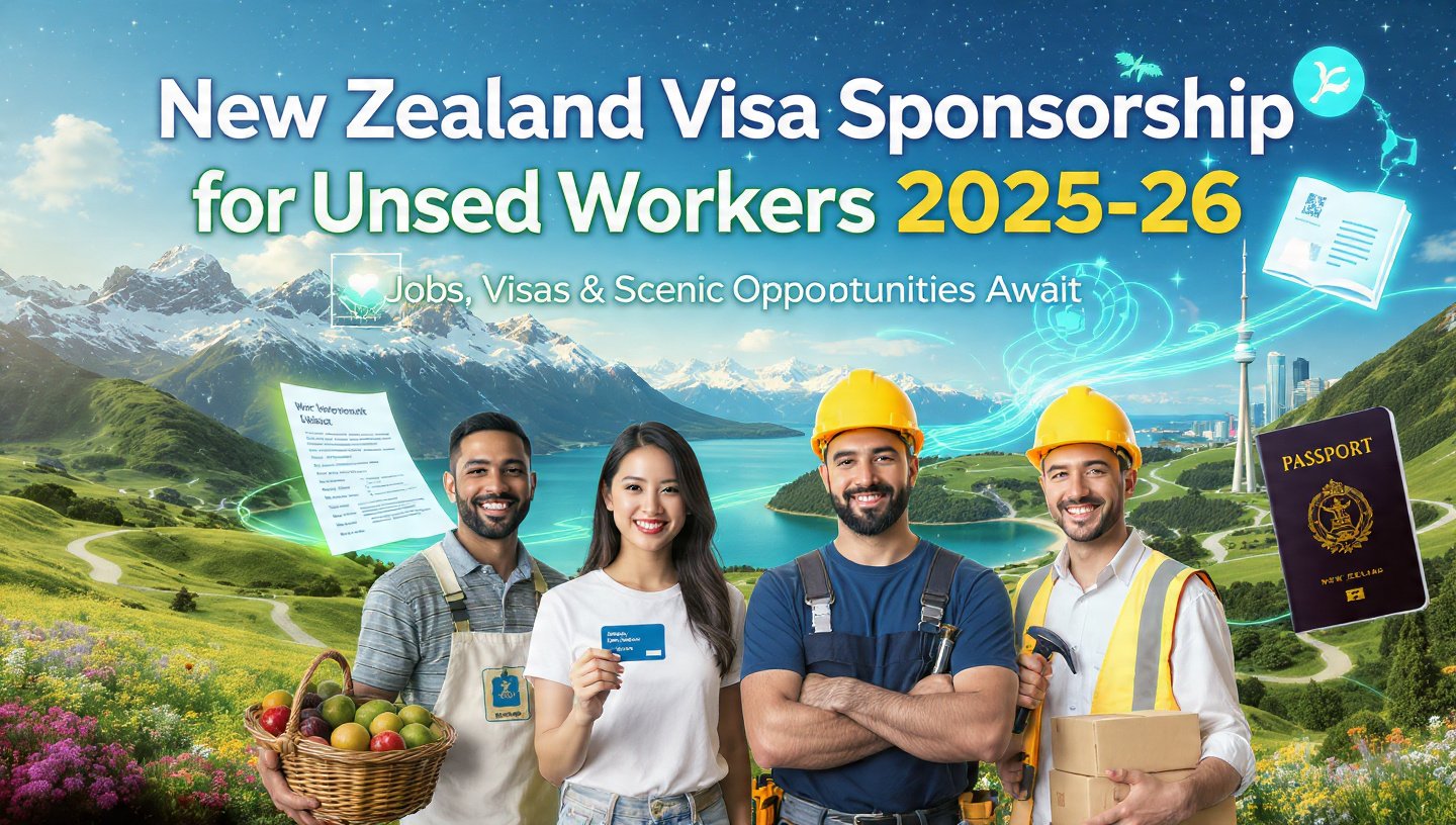 New Zealand Visa Sponsorship for Unskilled Workers