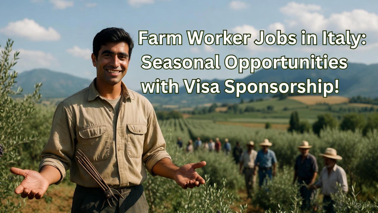 Farm Worker Jobs in Italy