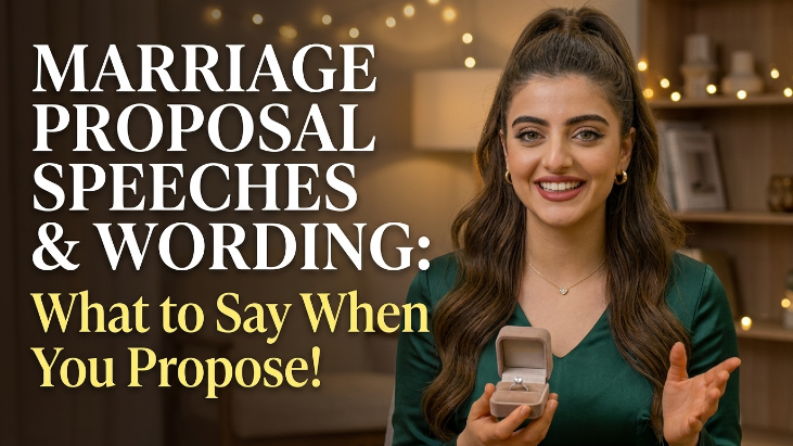 Marriage Proposal Speeches & Wording: What to Say When You Propose